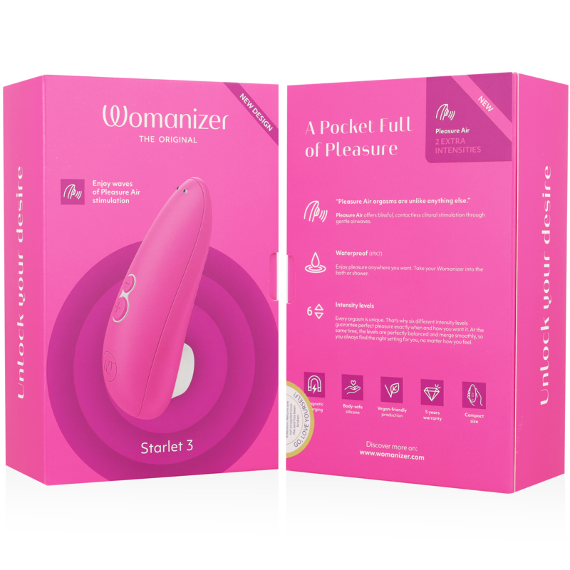Rožinė Womanizer Starlet 3 Rožinė
