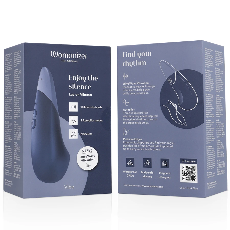 Womanizer Vibe Dark Mėlyna