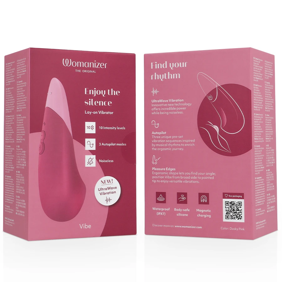 Rožinė Womanizer Vibe Dusky Rožinė