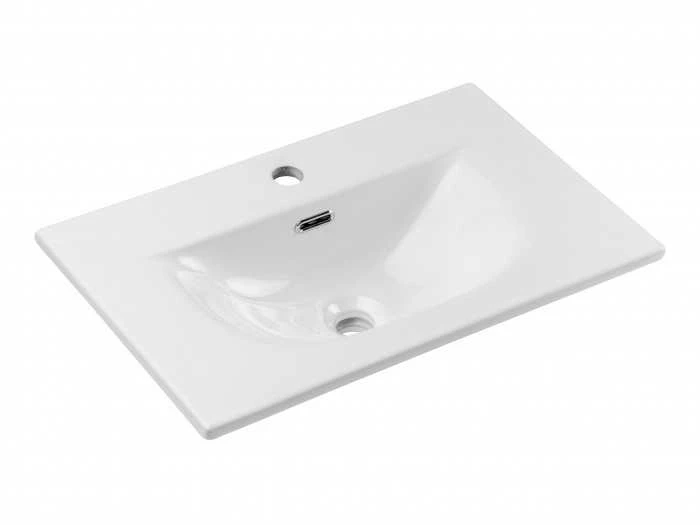 Comad 60x40 kašmyro spalvos pakabinama vonios spintelė Nova cashmere su keraminiu praustuvu