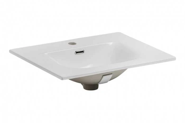Comad Juoda pakabinama vonios spintelė su praustuvu Adel juodas, 60 cm