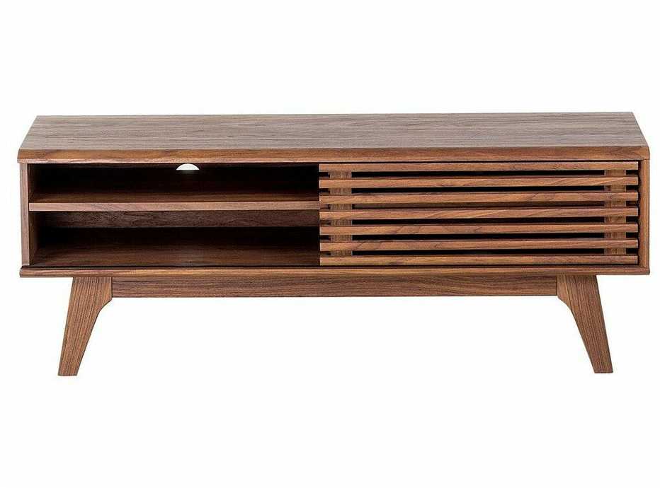 Beliani TV staliukas TV Stand Tamsi Medis TOLEDO 39480 (Tamsus medis)