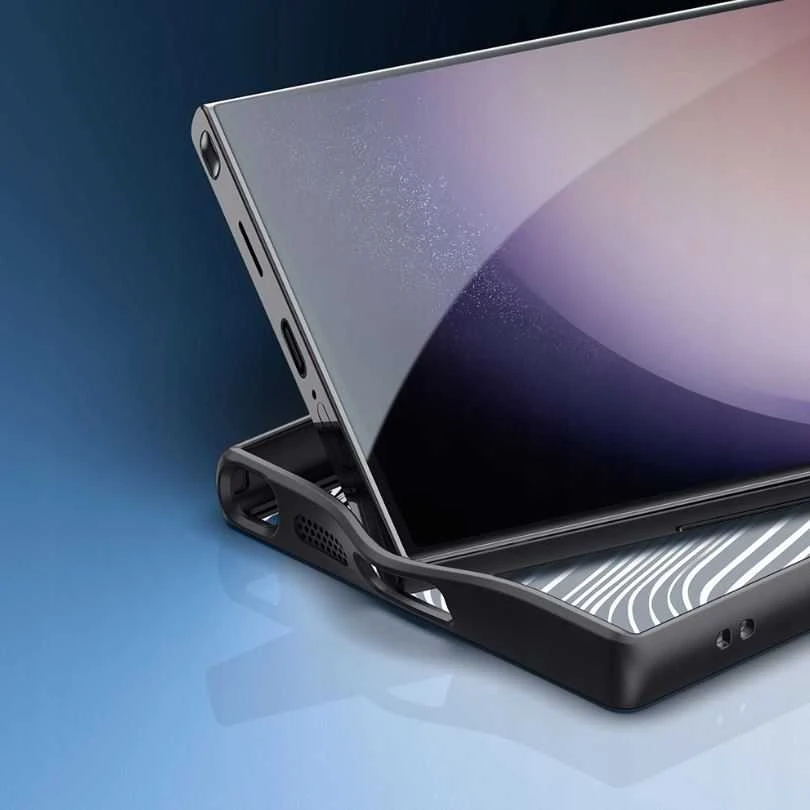 Samsung Galaxy Z Fold5 5G armored compatible MagSafe Dux Ducis Aimo Mag - dėklas telefonui juodos spalvos