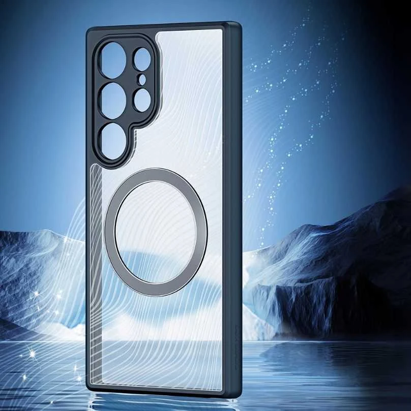 Samsung Galaxy Z Fold5 5G armored compatible MagSafe Dux Ducis Aimo Mag - dėklas telefonui juodos spalvos
