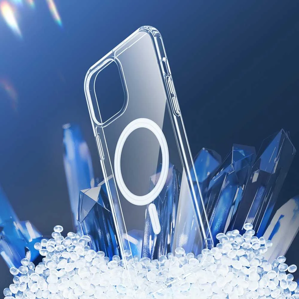 Dux Ducis Clin dėklas suderinamas su MagSafe, skirtas Apple iPhone 14 Pro Max, skaidrus