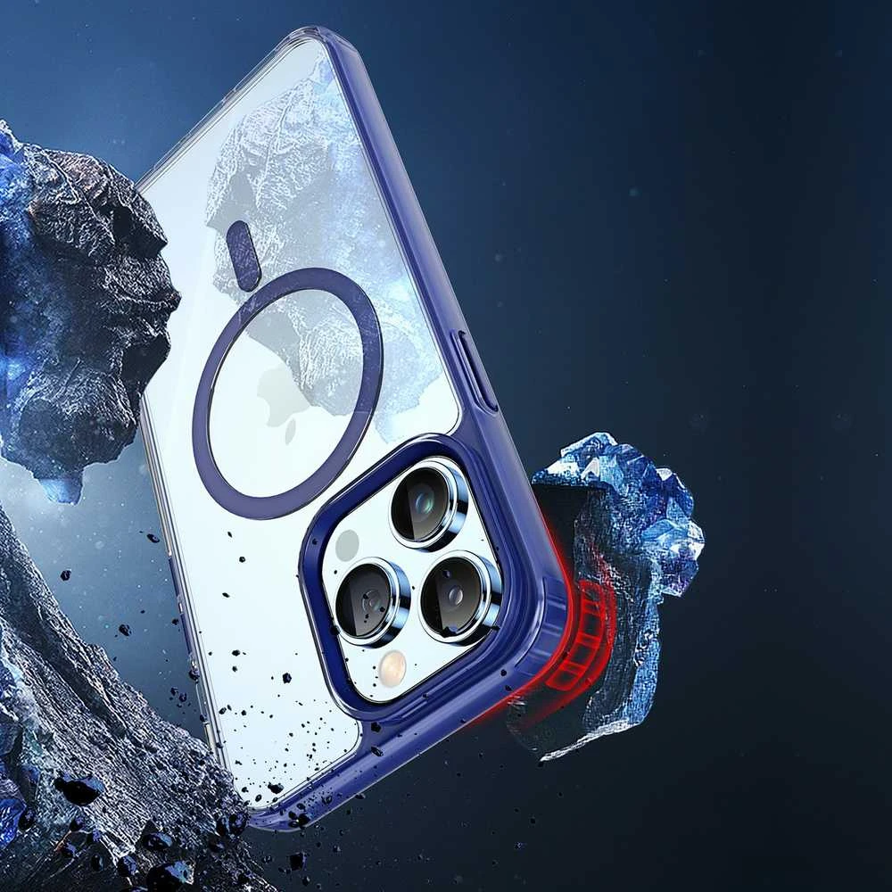 Dėklas Dux Ducis "Clin" skirtas Apple iPhone 14 Pro Max mėlynas