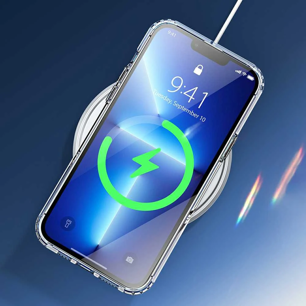 Dux Ducis Clin dėklas suderinamas su MagSafe, skirtas Apple iPhone 14 Pro Max, skaidrus