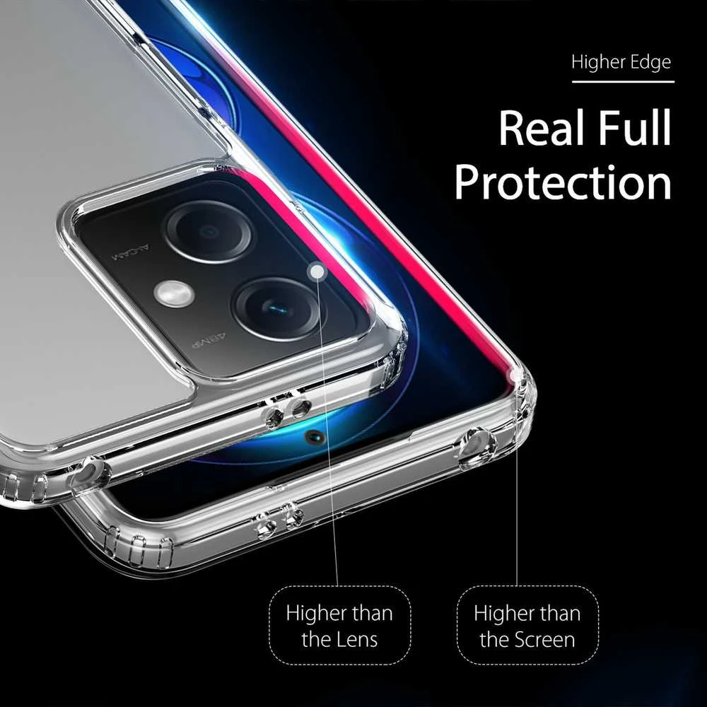 Dėklas Dux Ducis Clin Xiaomi Redmi Note 12 Pro+ 5G skaidrus