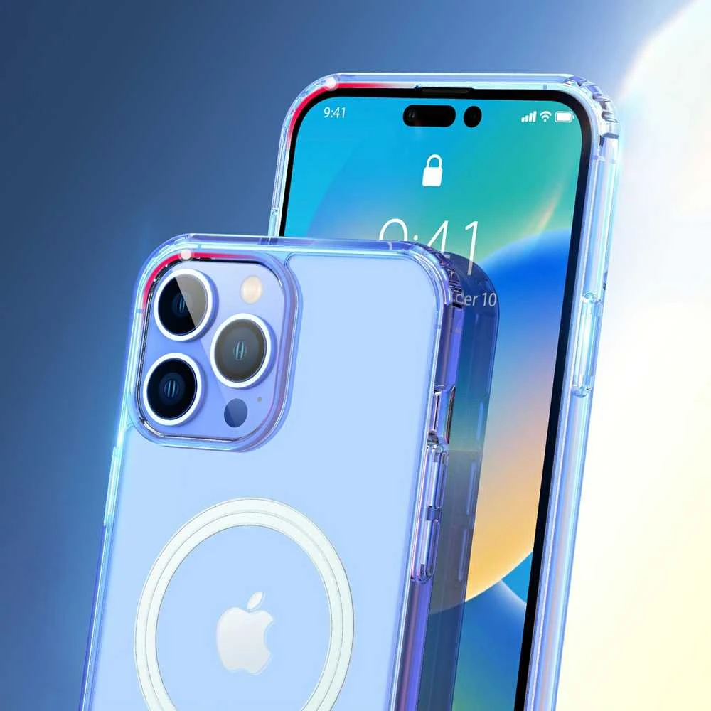 Dux Ducis Clin dėklas suderinamas su MagSafe, skirtas Apple iPhone 14 Pro Max, skaidrus