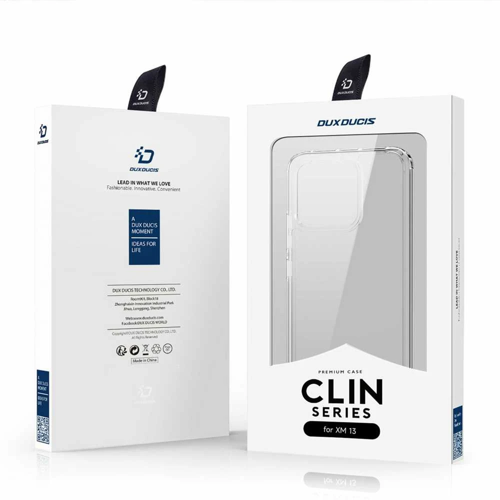Dux Ducis Clin dėklas skirtas Xiaomi 13, skaidrus