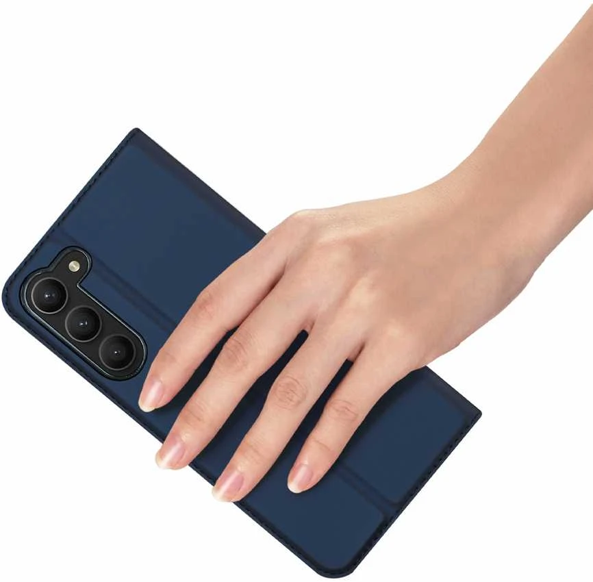 Dux Ducis Skin Pro dėklas skirtas Samsung S916 S23 Plus 5G, tamsiai mėlynas