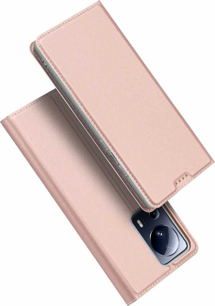 Dėklas Dux Ducis Skin Pro Xiaomi Poco X5 5G/Redmi Note 12 5G rožinis-auksinis