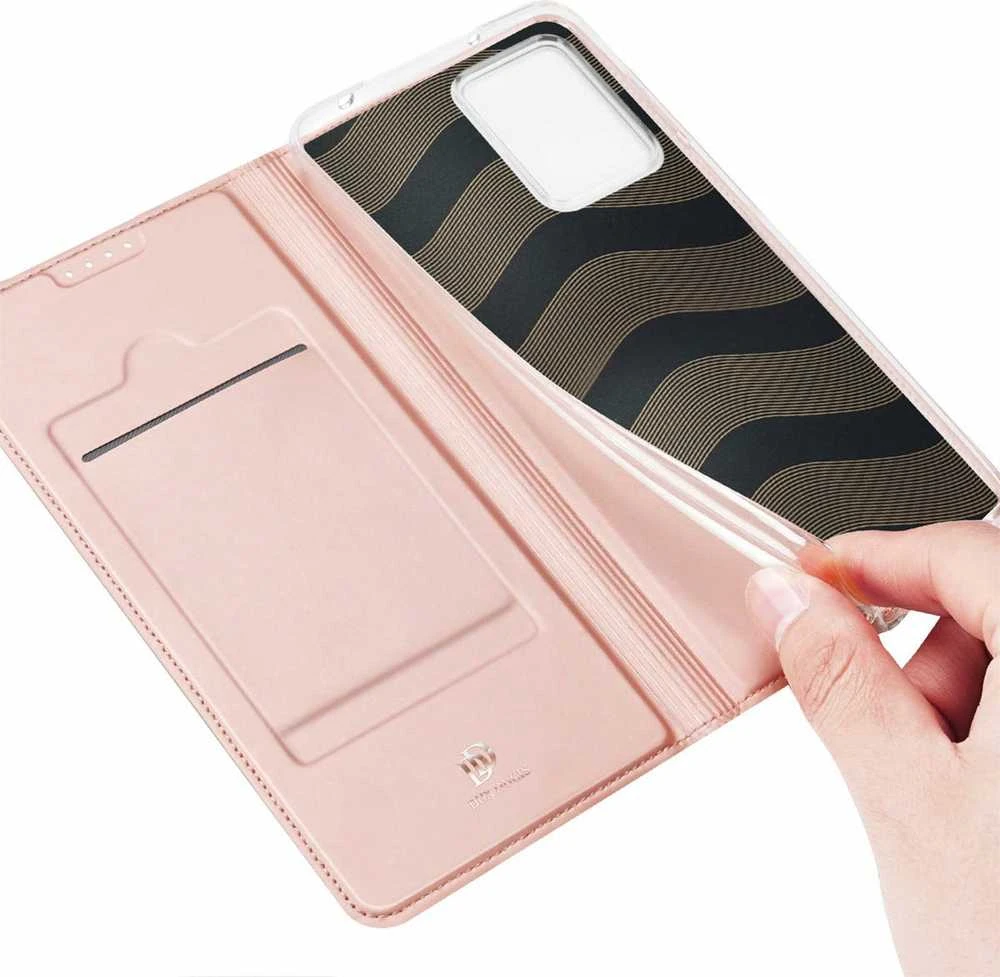 Dėklas Dux Ducis Skin Pro Xiaomi Poco X5 5G/Redmi Note 12 5G rožinis-auksinis