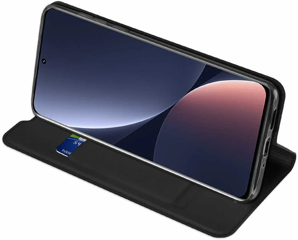 Dux Ducis Skin Pro dėklas skirtas Xiaomi 12 Pro, juodas