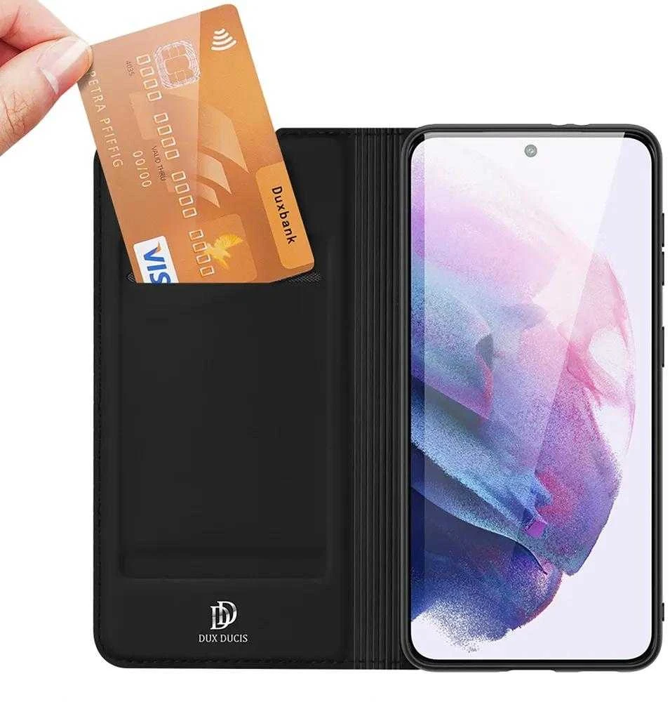 Dux Ducis Skin Pro dėklas skirtas Samsung S22, juodas