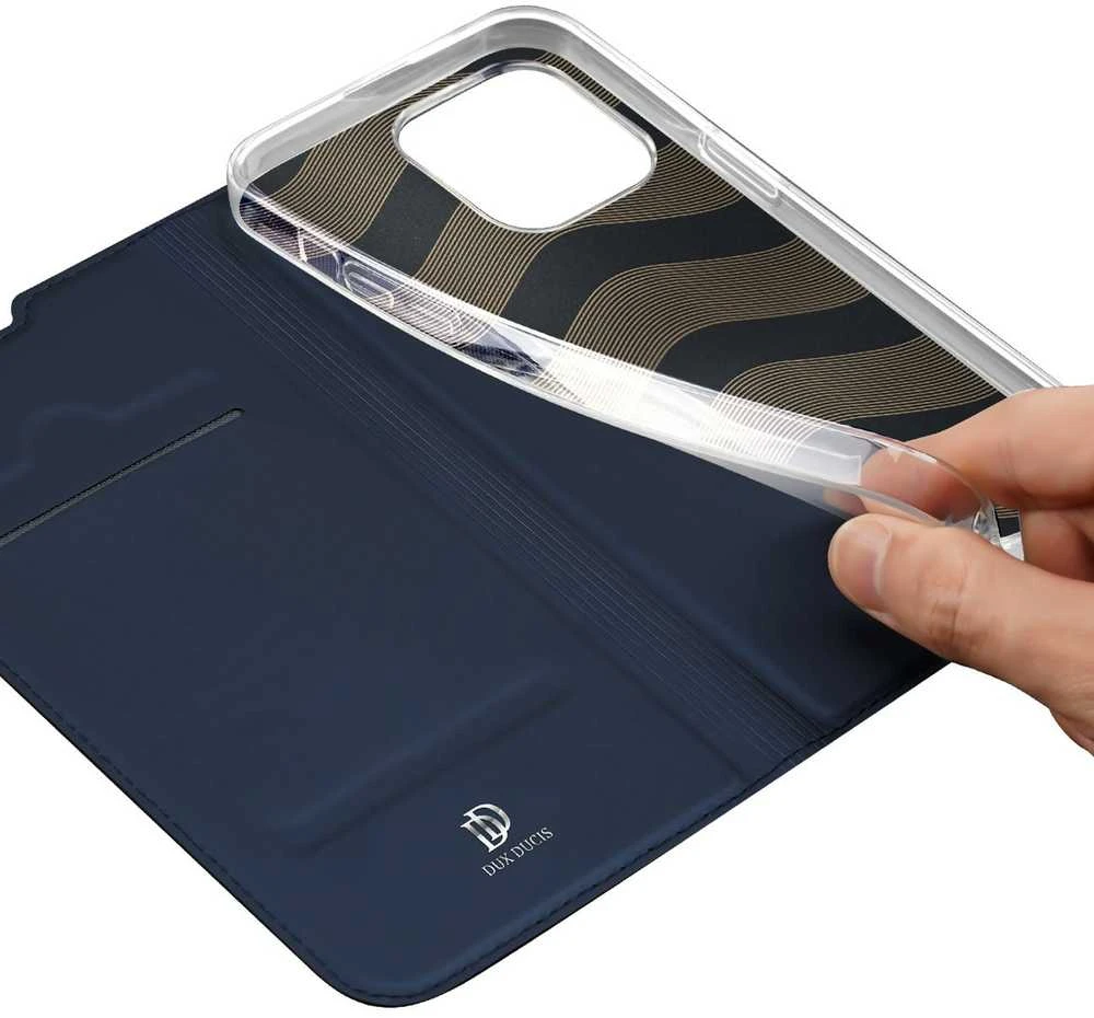 Dėklas Dux Ducis Skin Pro Samsung A366 A36 5G/A566 A56 5G tamsiai mėlynas