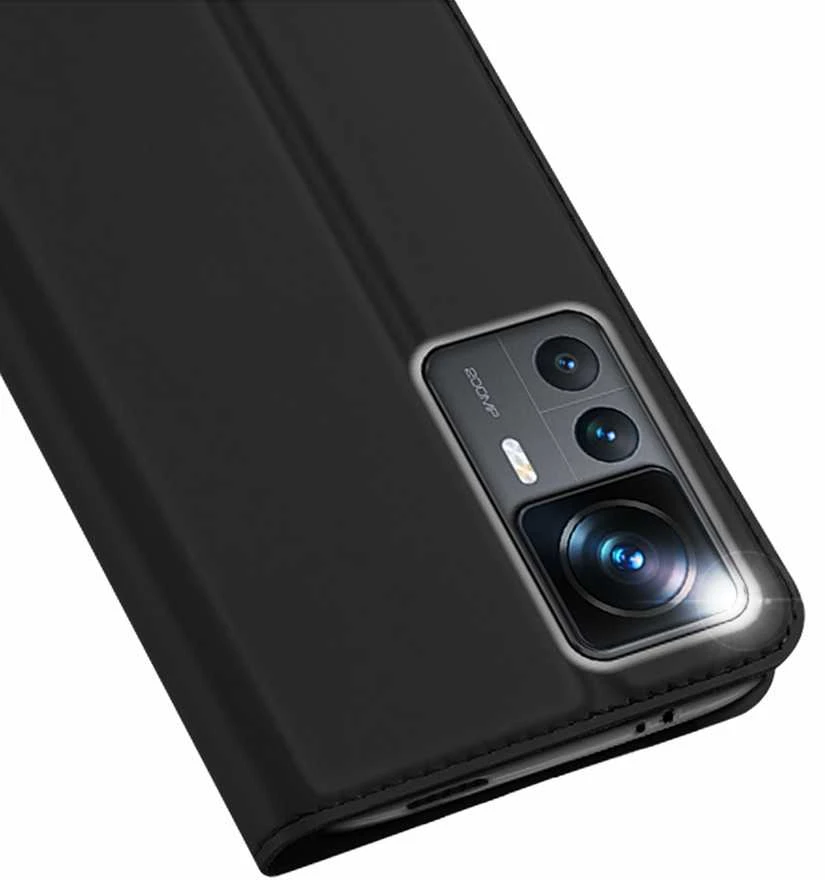 Dux Ducis Skin Pro dėklas skirtas Xiaomi 12T/12T Pro, juodas
