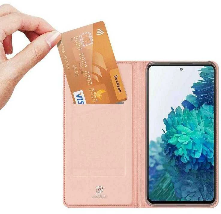 Dėklas Dux Ducis Skin Pro Samsung A366 A36 5G/A566 A56 5G rožinio aukso