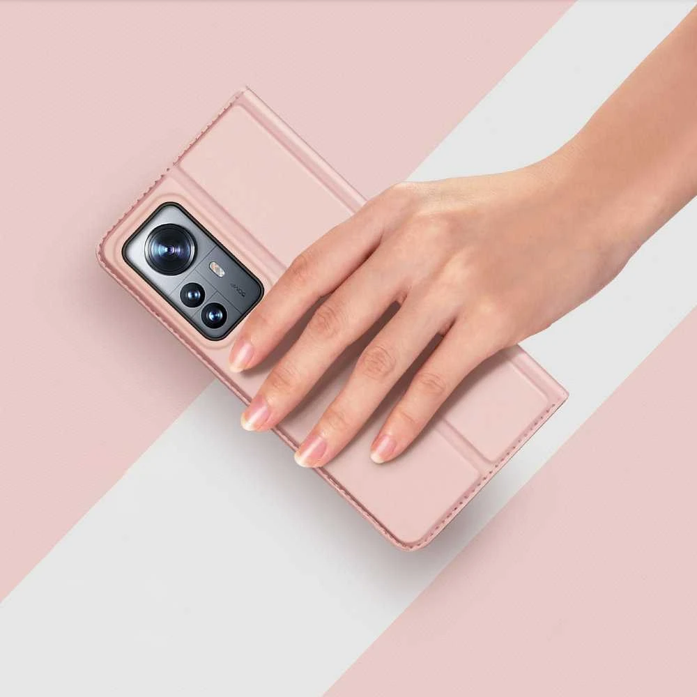 Dux Ducis Skin Pro dėklas skirtas Xiaomi 12 Pro, juodas