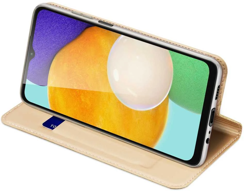Dux Ducis Skin Pro dėklas skirtas Samsung A136 A13 5G/A047 A04s, auksinis