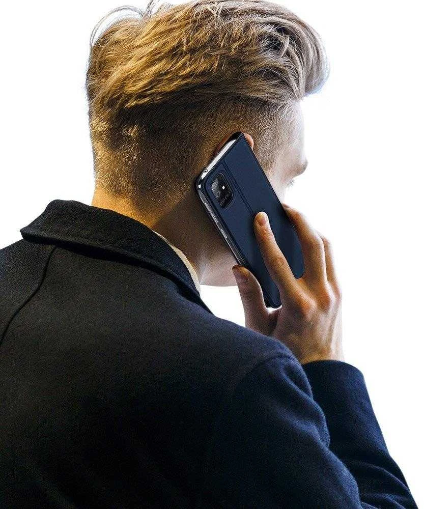 Dux Ducis Skin Pro dėklas skirtas Samsung Galaxy S20 FE 5G, mėlynas