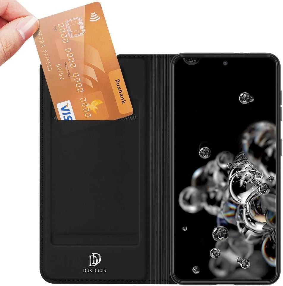Dux Ducis Skin Pro dėklas skirtas Samsung Galaxy S21 5G, juodas