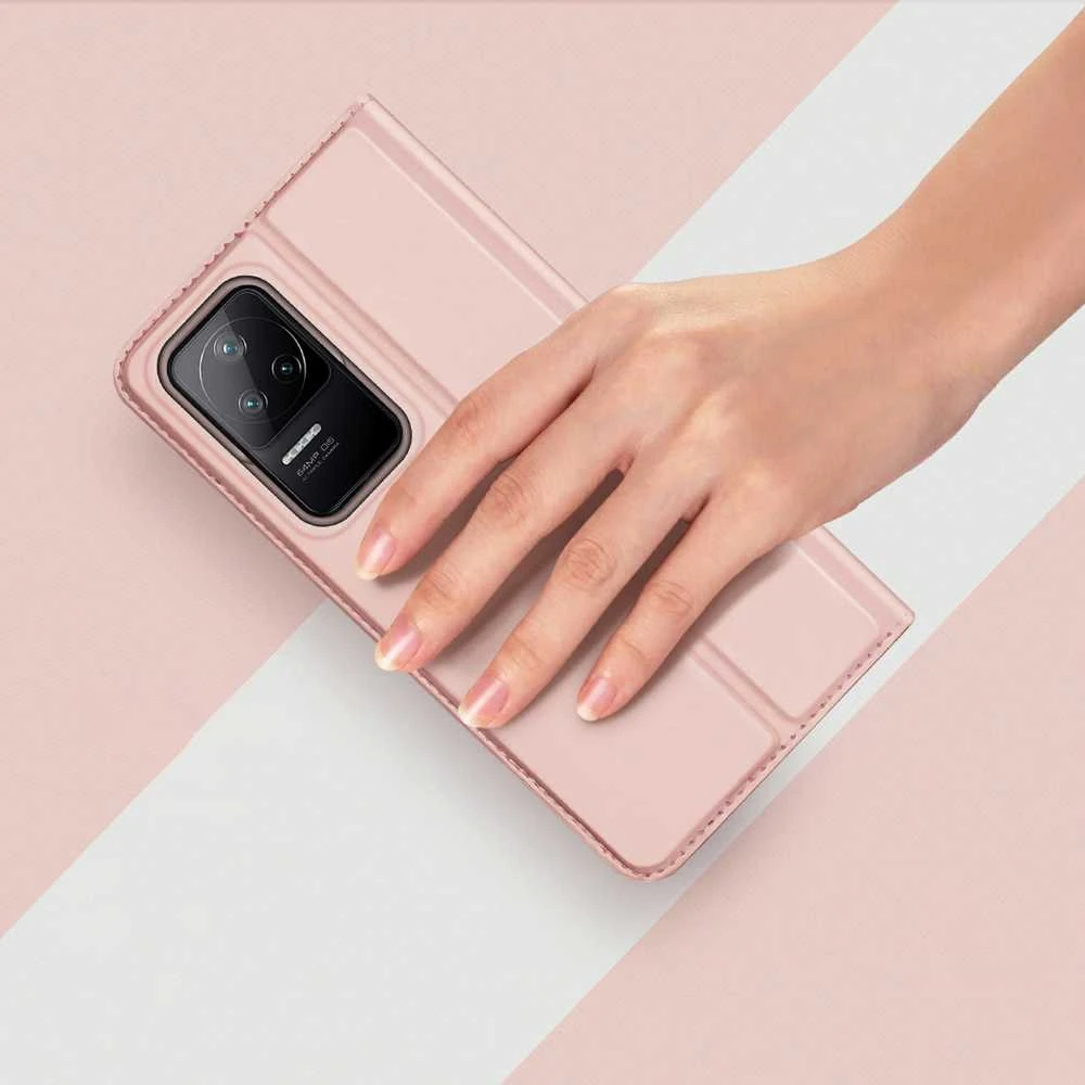 Dux Ducis Skin Pro dėklas skirtas Xiaomi Poco F4 5G, juodas