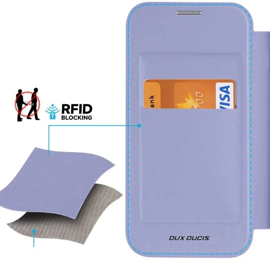 Dėklas Dux Ducis "Skin X Pro" skirtas Samsung A155 A15 4G / A156 A15 5G violetinis