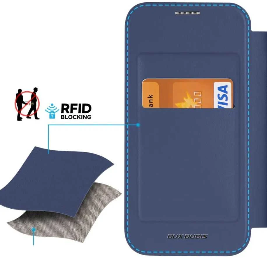Dėklas Dux Ducis "Skin X Pro" skirtas Samsung A356 A35 5G mėlynas