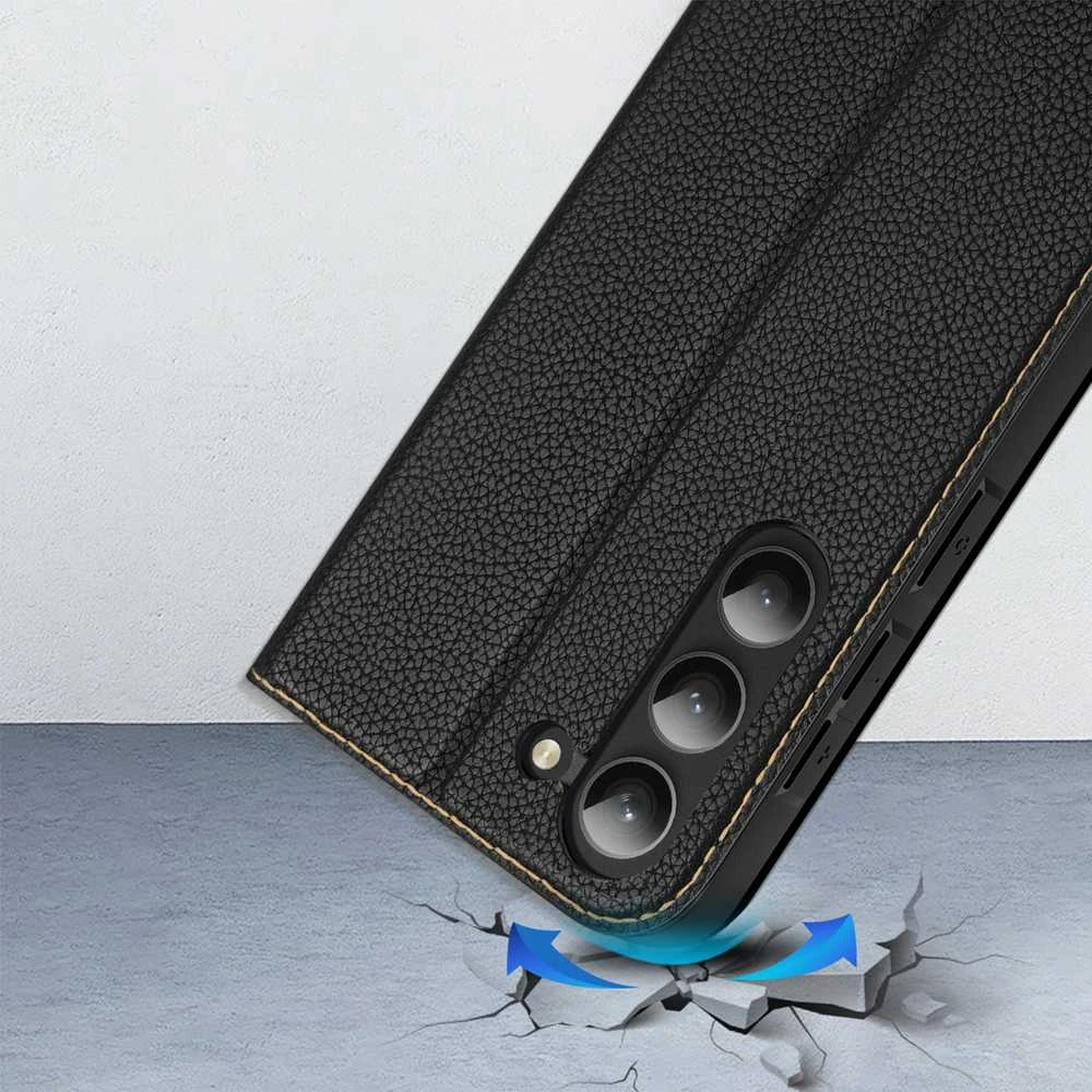 Dux Ducis Skin X2 dėklas skirtas Samsung Galaxy S23+, juodas