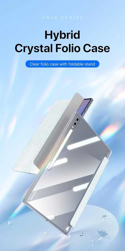 Dėklas Dux Ducis "Unid" skirtas Apple Pro 11 (2024) violetinis