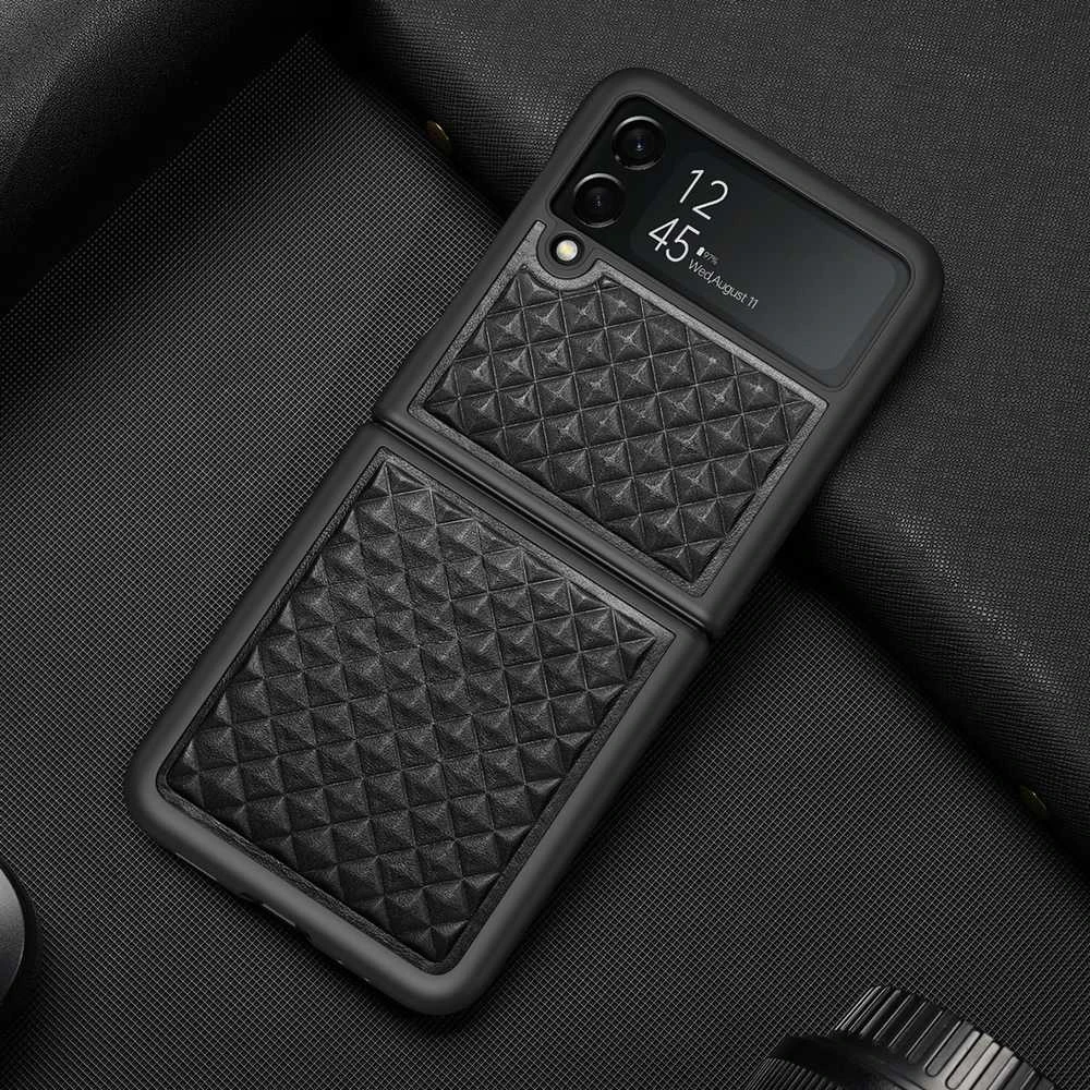 Dėklas Dux Ducis Venice Samsung F711 Z Flip3 5G juodas