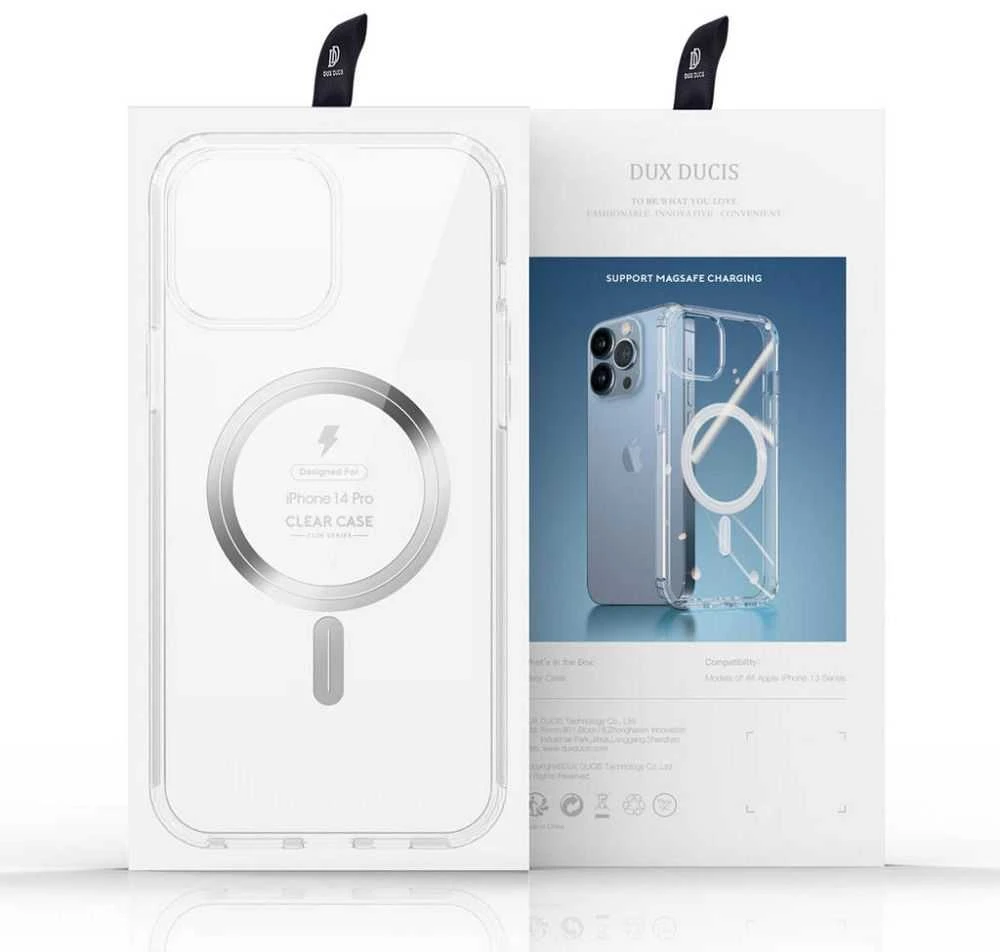 Dux Ducis Clin2 dėklas skirtas iPhone 14 Plus, pilkas