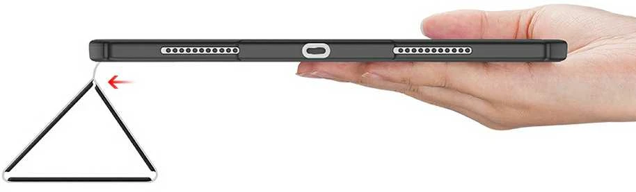 Dux Ducis "Copa" skirtas Apple iPad Air 13 (2025) / Air 13 (2024) / iPad Pro 12.9 (2018 / 2020 / 2021 / 2022) juodas