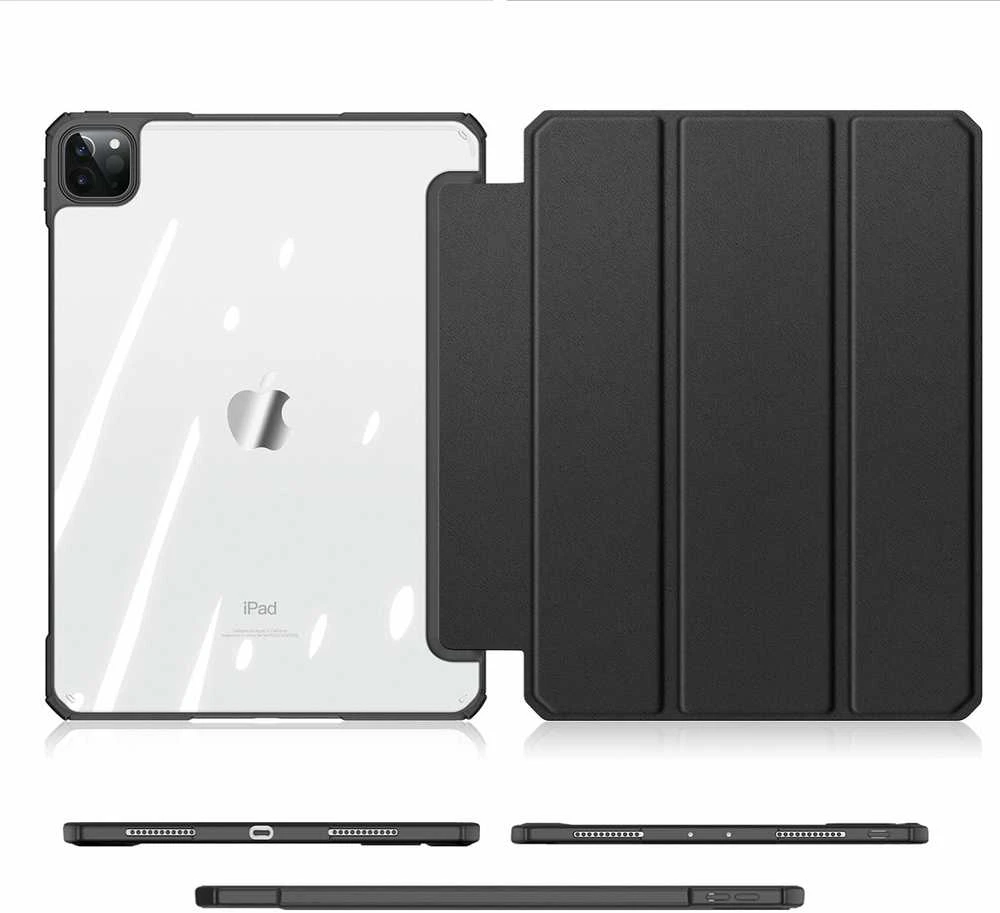 Dux Ducis "Copa" skirtas Apple iPad Air 13 (2025) / Air 13 (2024) / iPad Pro 12.9 (2018 / 2020 / 2021 / 2022) juodas