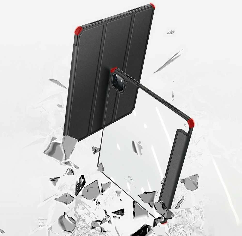 Dux Ducis "Copa" skirtas Apple iPad Air 13 (2025) / Air 13 (2024) / iPad Pro 12.9 (2018 / 2020 / 2021 / 2022) juodas