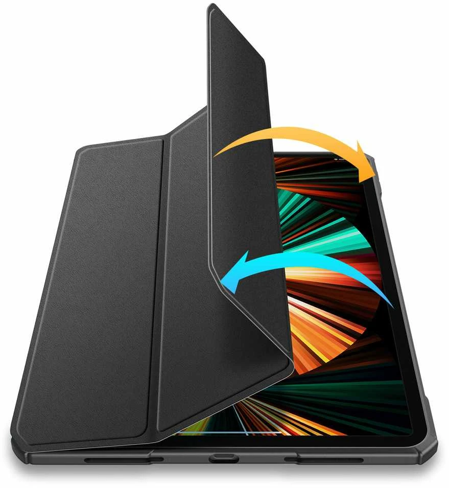 Dux Ducis "Copa" skirtas Apple iPad Air 13 (2025) / Air 13 (2024) / iPad Pro 12.9 (2018 / 2020 / 2021 / 2022) juodas