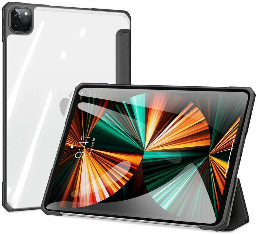 Dux Ducis "Copa" skirtas Apple iPad Air 13 (2025) / Air 13 (2024) / iPad Pro 12.9 (2018 / 2020 / 2021 / 2022) juodas