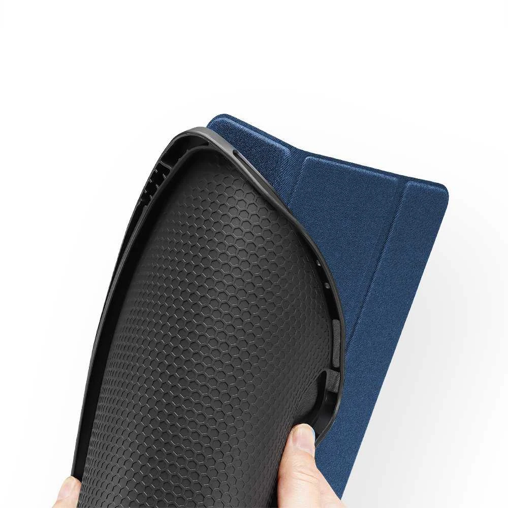 Dėklas Dux Ducis Domo Apple iPad Pro 12.9 2020/2021/2022 tamsiai mėlynas