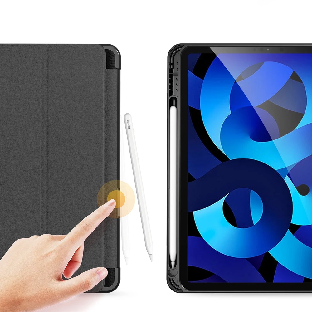 Dėklas Dux Ducis Domo Apple iPad 10.2 2021/iPad 10.2 2020/iPad 10.2 2019 juodas