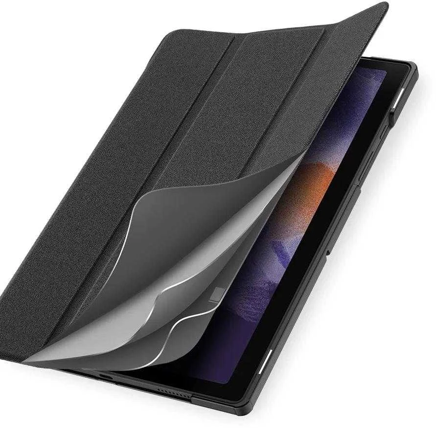 Dėklas Dux Ducis Domo Samsung X200/X205 Tab A8 10.5 2021 juodas