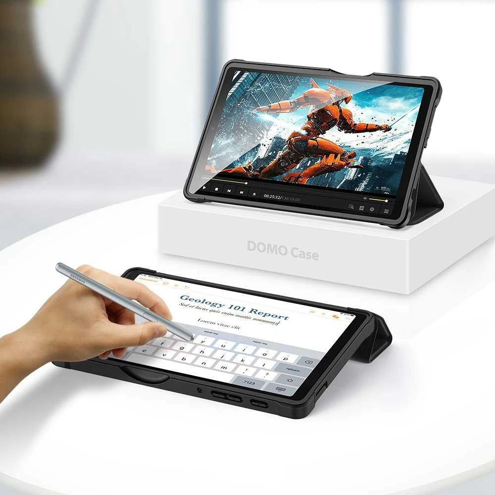 Dėklas Dux Ducis Domo Samsung T220/T225 Tab A7 Lite 8.7 2021 juodas