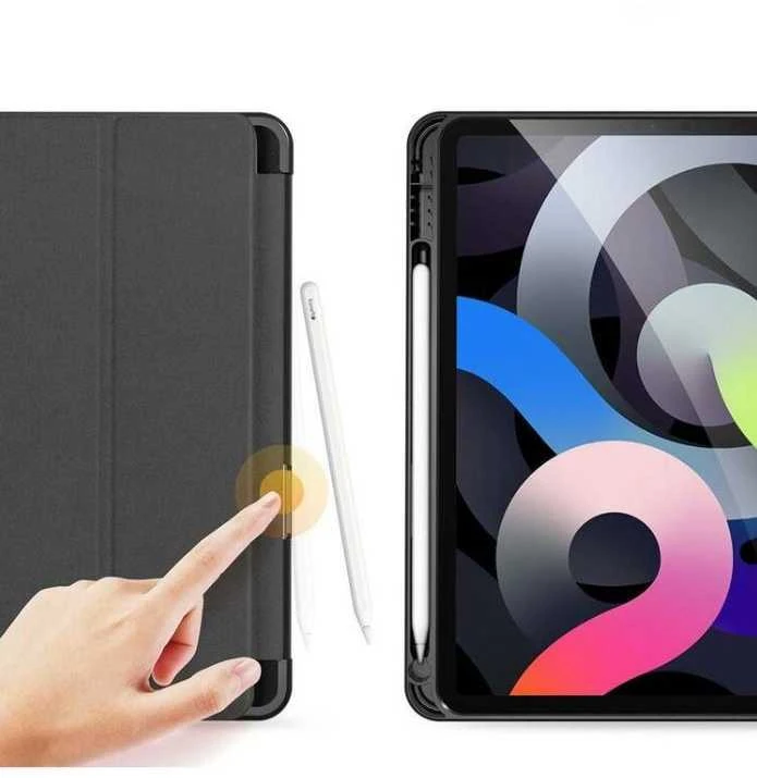 Dux Ducis "Domo" skirtas Samsung X210/X215 (Tab A9 Plus) X230/X236 (Tab A11 Plus) juodas