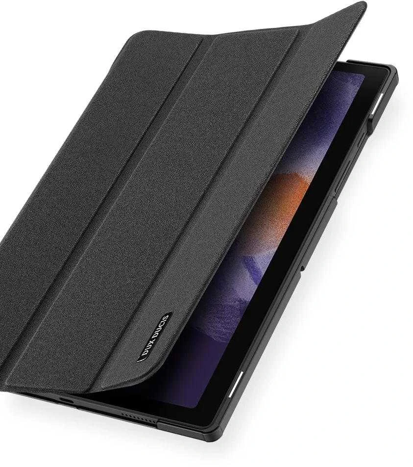 Dėklas Dux Ducis Domo Samsung X200/X205 Tab A8 10.5 2021 juodas