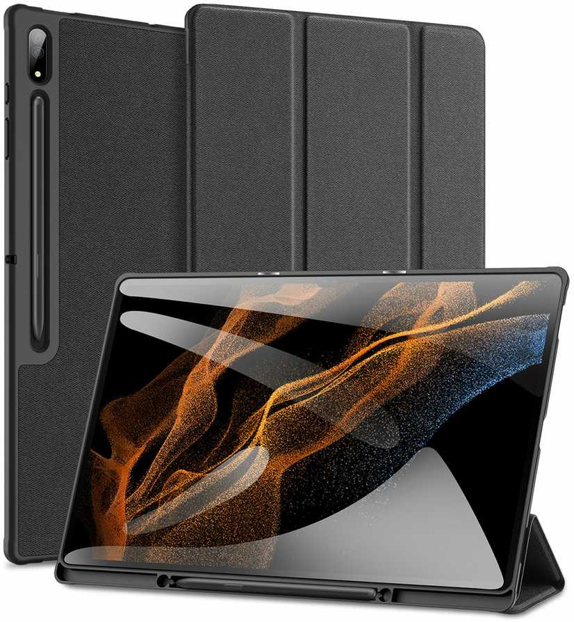 Dėklas Dux Ducis Domo Samsung X900/X906 Tab S8 Ultra juodas