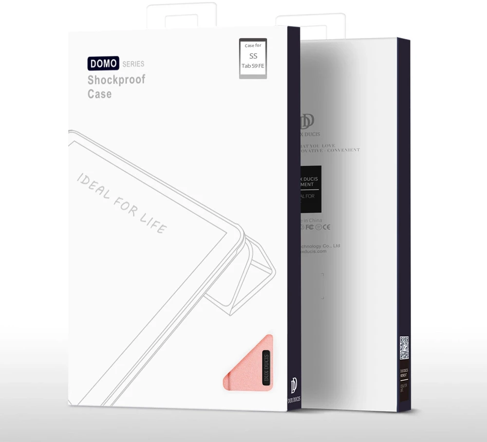 Dėklas Dux Ducis Domo Samsung X910/X916 Tab S9 Ultra rožinis