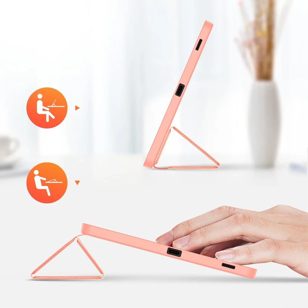 iLike Dux Ducis "Domo" skirtas Xiaomi Pad 7 / Pad 7 Pro rožinis