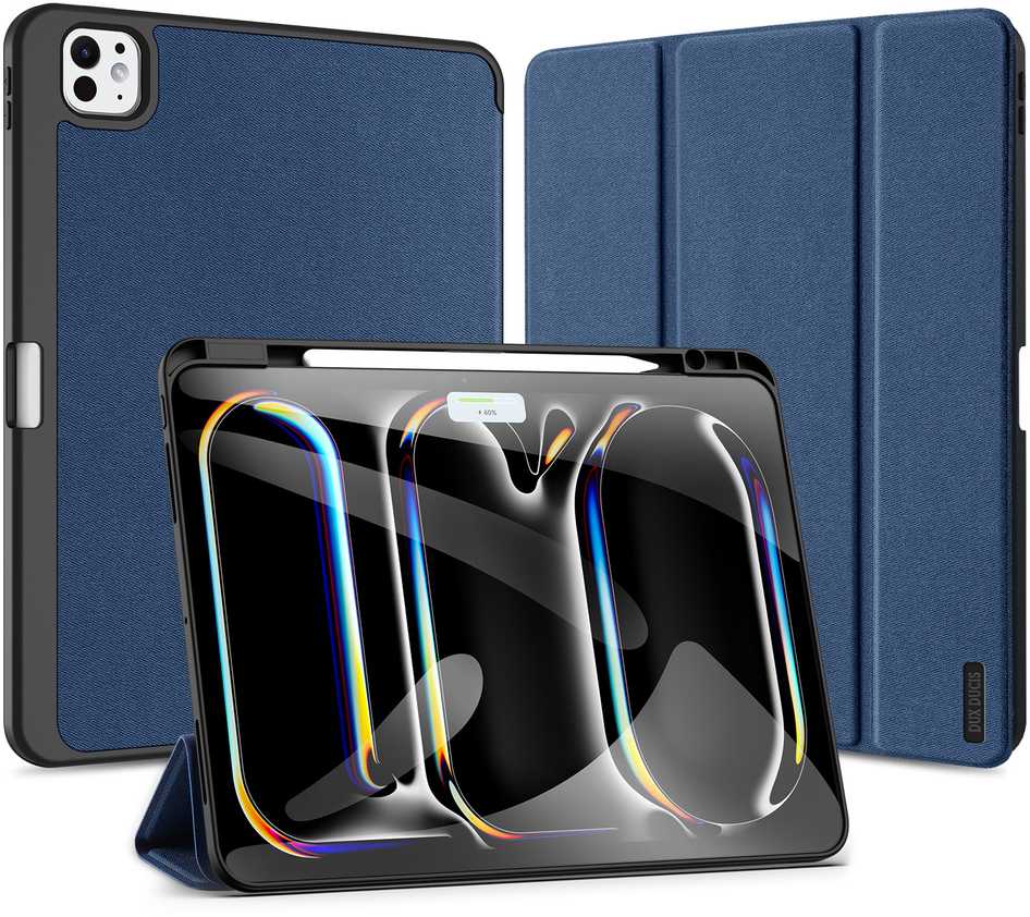 Dėklas Dux Ducis Domo Xiaomi Redmi Pad SE 8.7 tamsiai mėlynas