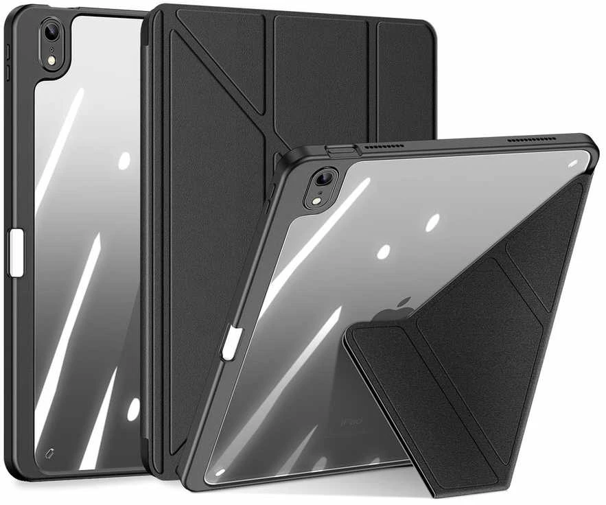 DUX DUCIS dėklas MAGI su pieštuko laikikliu iPad Pro 13 (2024) juodas