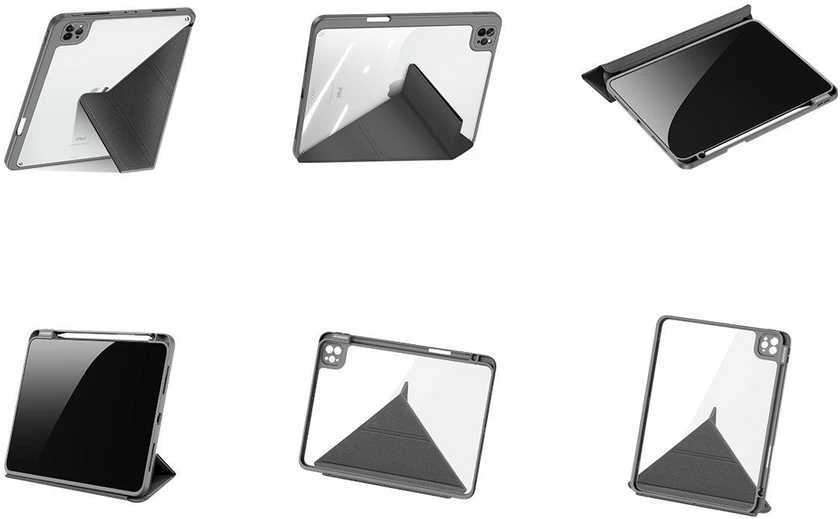 Dux Ducis "Magi" skirtas Apple iPad Pro 11 (2024) pilkas
